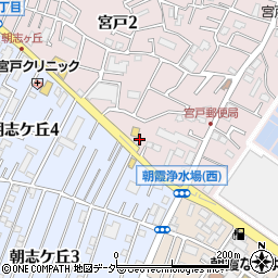 朝霞交通有限会社周辺の地図