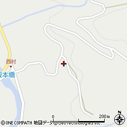 岐阜県下呂市馬瀬西村209周辺の地図