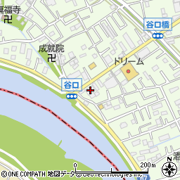 埼玉県三郷市谷口150周辺の地図