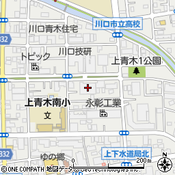 川口技研第２センター周辺の地図