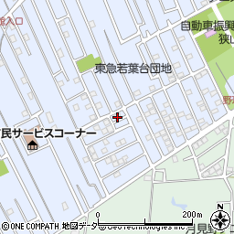 埼玉県狭山市水野766周辺の地図