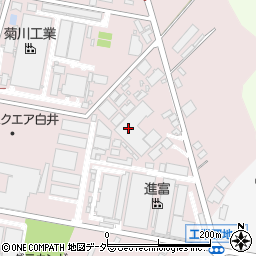 千葉県白井市中423周辺の地図