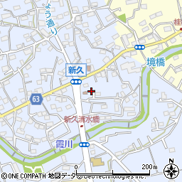 埼玉県入間市新久638周辺の地図