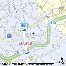 埼玉県入間市新久637-3周辺の地図
