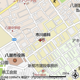 埼玉県八潮市二丁目85周辺の地図