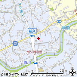埼玉県入間市新久638-5周辺の地図
