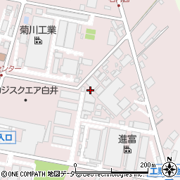 千葉県白井市中424周辺の地図