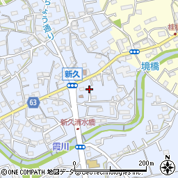埼玉県入間市新久663-8周辺の地図