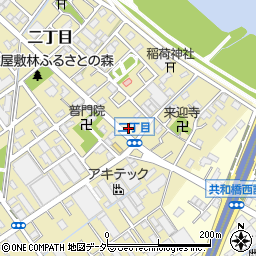 埼玉県八潮市二丁目284周辺の地図