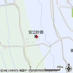 安立計器株式会社　山梨工場周辺の地図