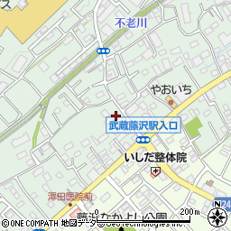 埼玉県入間市下藤沢690周辺の地図