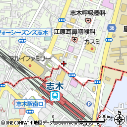 志木ホームクリニック周辺の地図