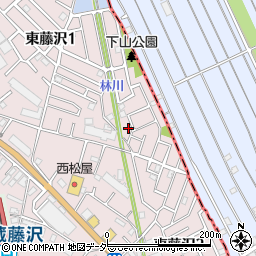 ファミリーメゾン東藤沢Ａ周辺の地図