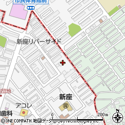 ローソン志木ニュータウン店周辺の地図