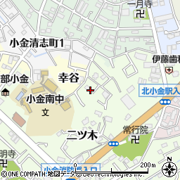 千葉県松戸市二ツ木79-3周辺の地図