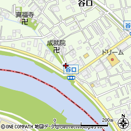 埼玉県三郷市谷口1243周辺の地図