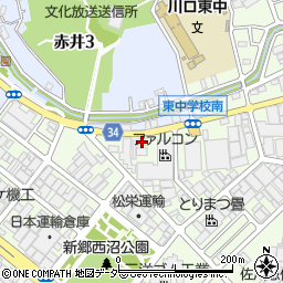 株式会社相澤鐵工所周辺の地図