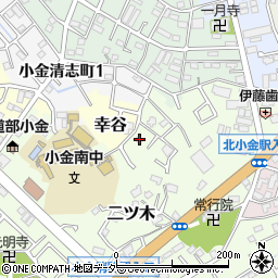 千葉県松戸市二ツ木98周辺の地図