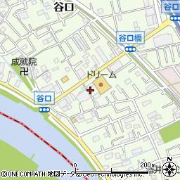 埼玉県三郷市谷口160周辺の地図