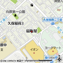 埼玉県入間市扇町屋周辺の地図