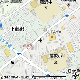 安楽亭 入間藤沢店周辺の地図