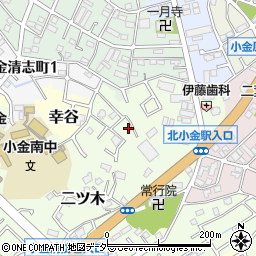 千葉県松戸市二ツ木94周辺の地図