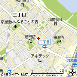 埼玉県八潮市二丁目281周辺の地図
