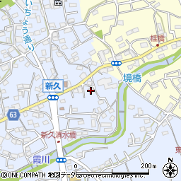 埼玉県入間市新久665-3周辺の地図