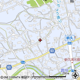 埼玉県入間市新久765周辺の地図