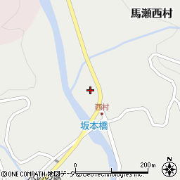 岐阜県下呂市馬瀬西村857周辺の地図