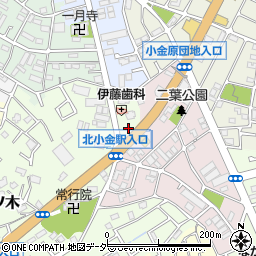 千葉県松戸市二ツ木152周辺の地図