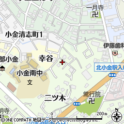 千葉県松戸市二ツ木102周辺の地図