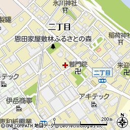 埼玉県八潮市二丁目201-3周辺の地図