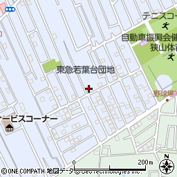 埼玉県狭山市水野725周辺の地図
