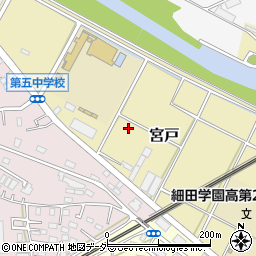 埼玉県朝霞市宮戸1627周辺の地図