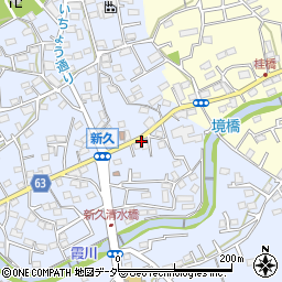 埼玉県入間市新久664-5周辺の地図