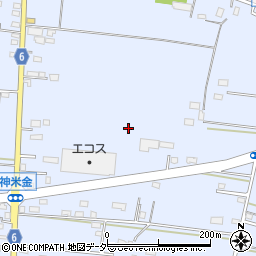 埼玉県所沢市神米金周辺の地図
