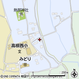 山梨県北杜市高根町村山西割1650周辺の地図