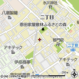 埼玉県八潮市二丁目56周辺の地図