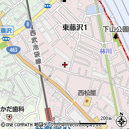 ハイホーム武蔵藤沢周辺の地図