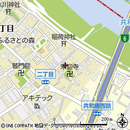 埼玉県八潮市二丁目303周辺の地図
