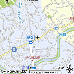 埼玉県入間市新久662周辺の地図