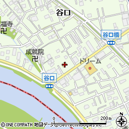 埼玉県三郷市谷口144周辺の地図