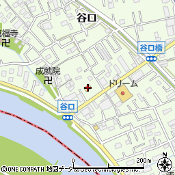 セブンイレブン三郷谷口西店周辺の地図