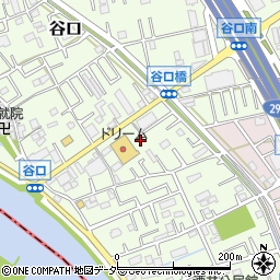 埼玉県三郷市谷口167周辺の地図
