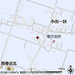 長野県伊那市西春近260周辺の地図