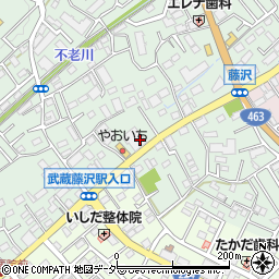 埼玉県入間市下藤沢667周辺の地図