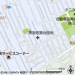 埼玉県狭山市水野747周辺の地図