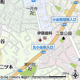 千葉県松戸市二ツ木144-2周辺の地図