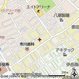 埼玉県八潮市二丁目67-8周辺の地図